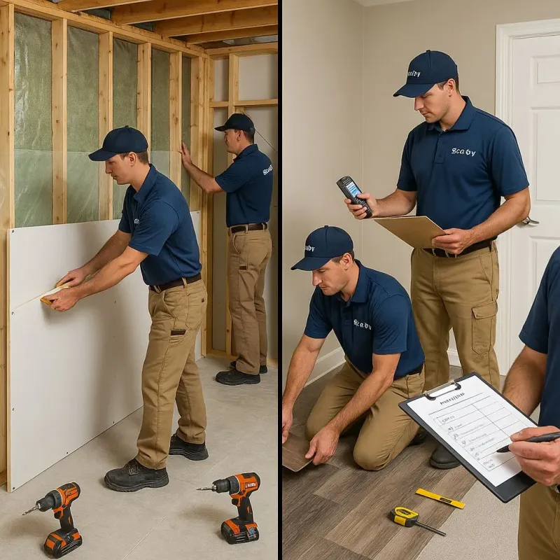 Repairs and Reconstruction process in Roseville, CA